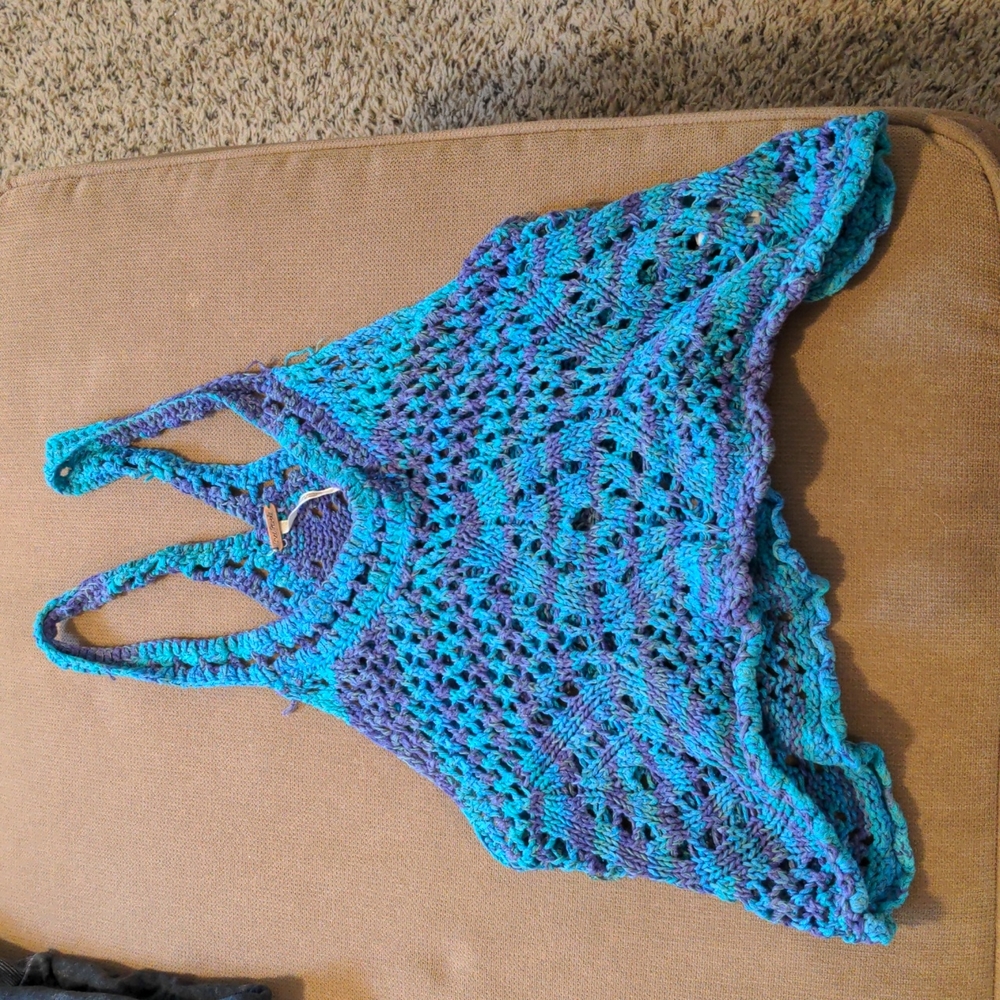 Crochet crop top